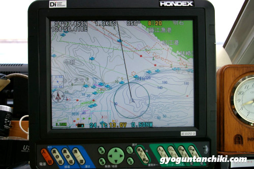GPS魚探(HONDEX)の画像